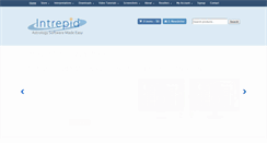 Desktop Screenshot of intrepidastrologysoftware.com